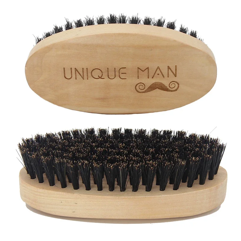 Men'S Grooming Brush - Деревянная щетка для бороды для мужчин,