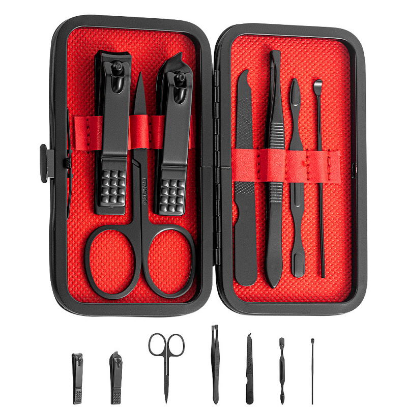Nail Care Kit Mens - 7-24 шт. профессиональный набор кусачек для