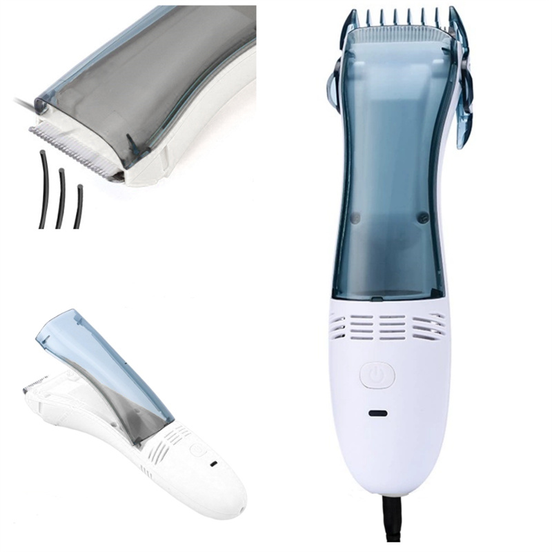 Men'S Grooming Vacuum - Вакуумный триммер для бороды, проводная электрическая