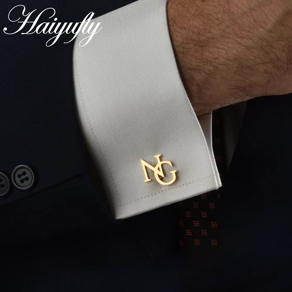 Men'S Grooming Gifts - Haiyufly персонализированные запонки с индивидуальным именем