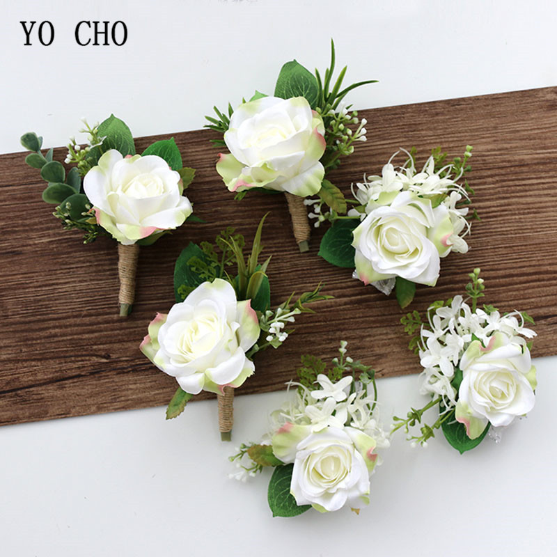 Men'S Grooming For Marriage - YO CHO Свадебный планер розы Искусственный