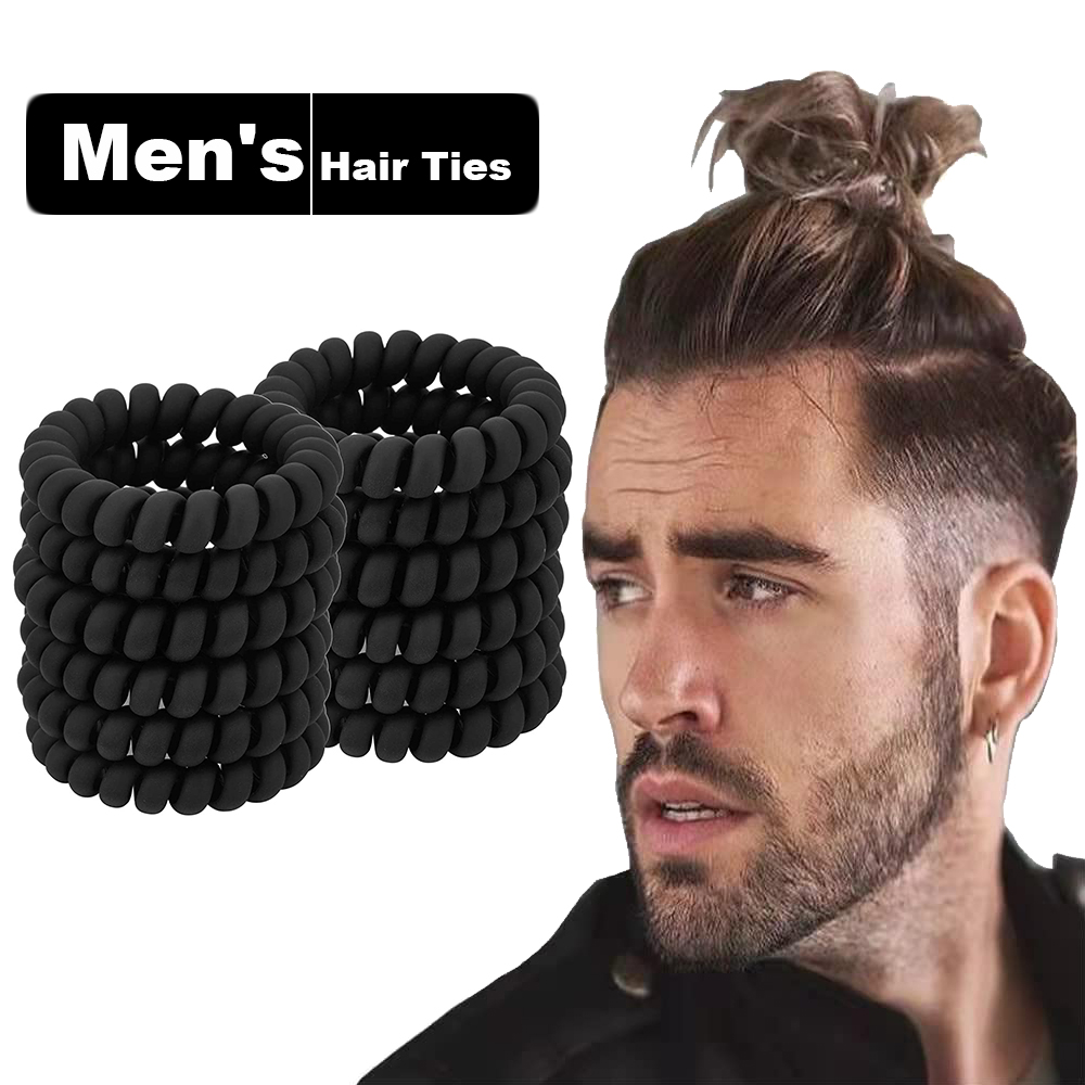 Черные спиральные резинки для  – обзор и цена Men'S Grooming Tape