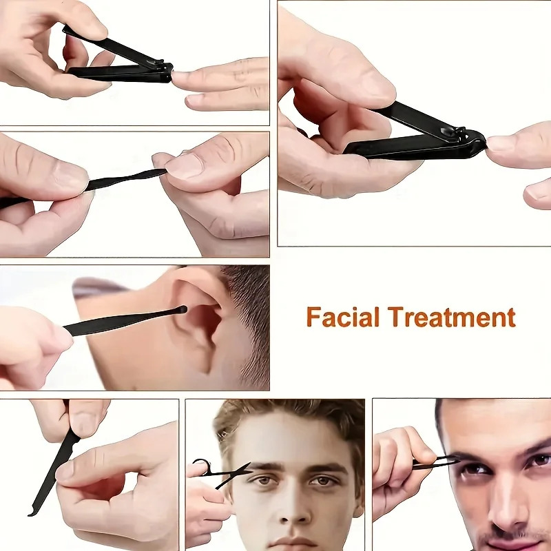 7-24 шт. профессиональный набо – обзор и цена Nail Care Kit Mens