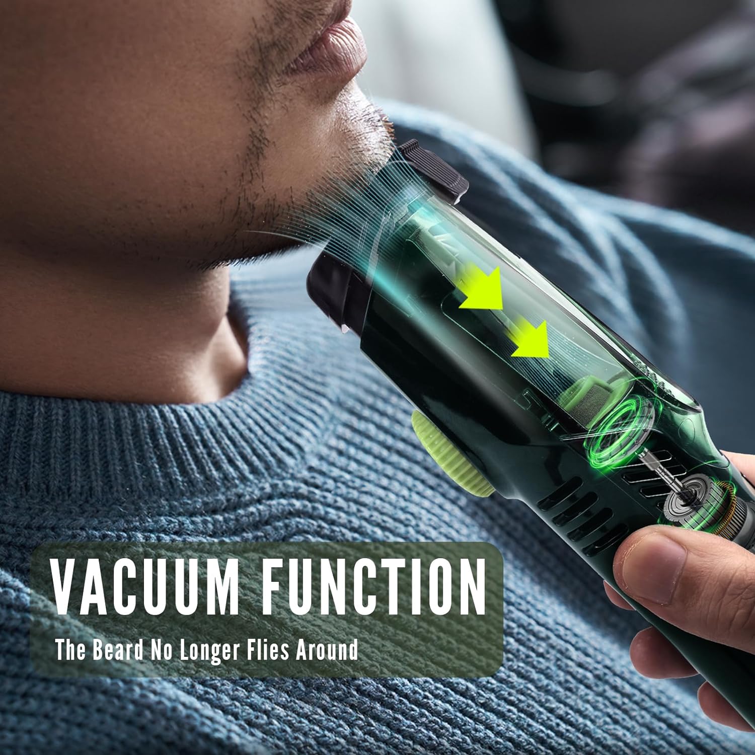 Беспроводной мужской триммер д – обзор и цена Men'S Grooming Vacuum