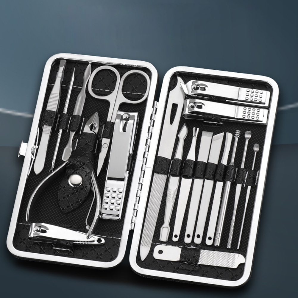 Набор из 19 предметов для уход – обзор и цена Nail Care Kit Mens