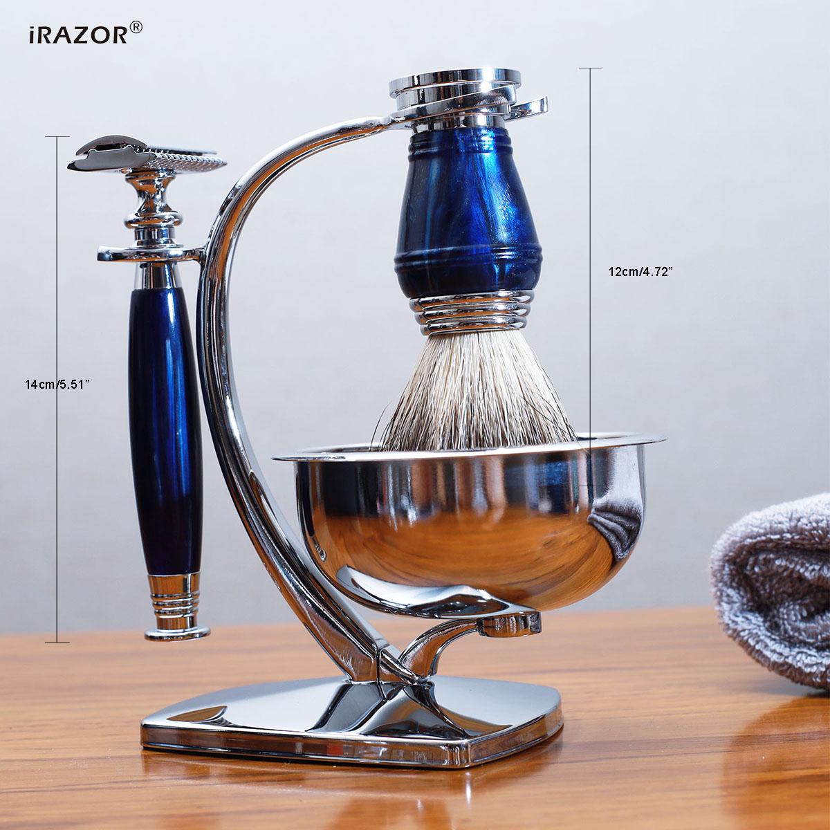iRAZOR Royal Blue Luxury Мужск – обзор и цена Men'S Grooming Gifts