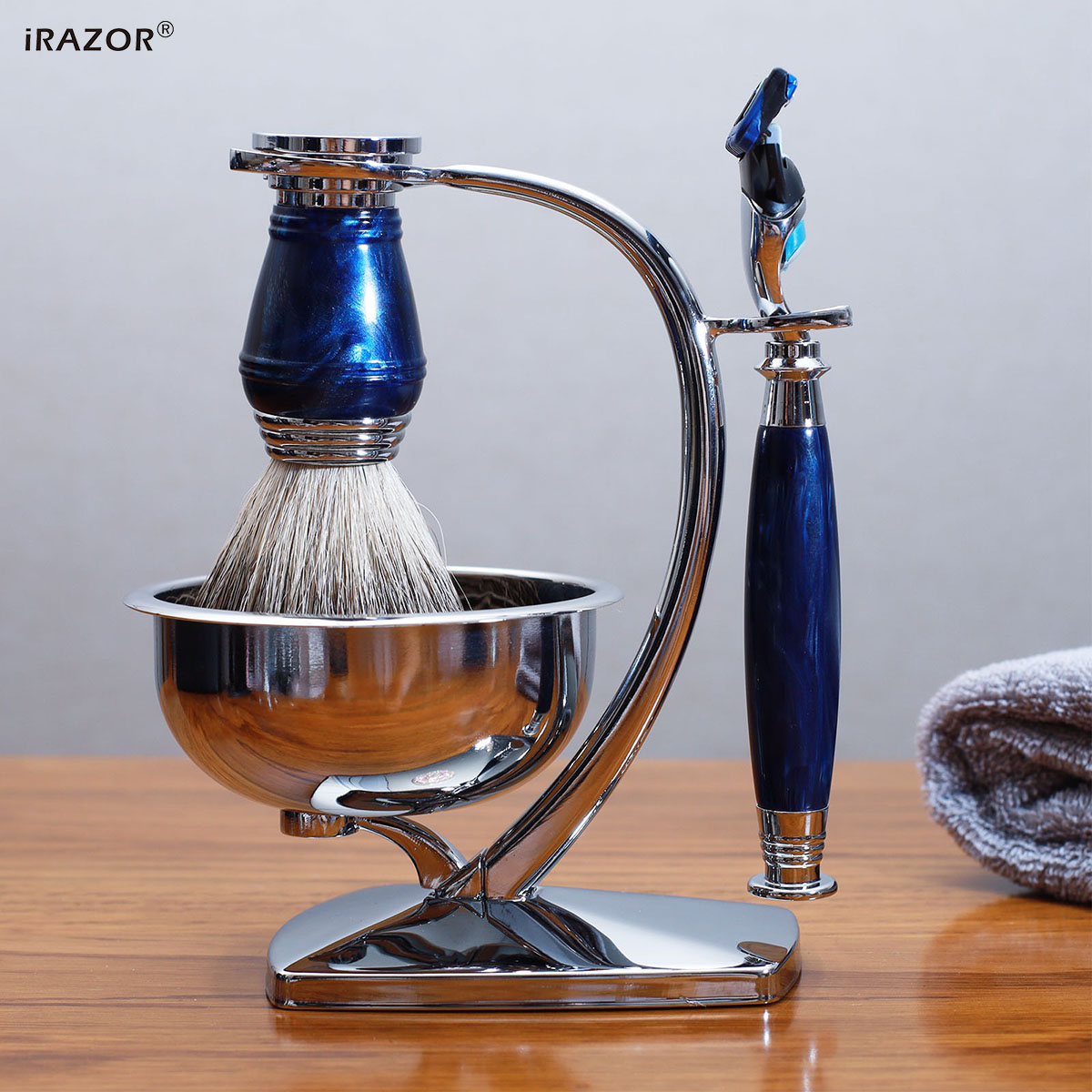 iRAZOR Royal Blue Luxury Мужск – обзор и цена Men'S Grooming Gifts